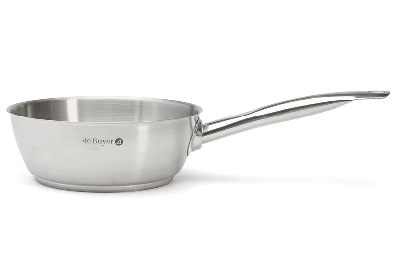 Sauteuse bombée De Buyer Prim'Appety en inox