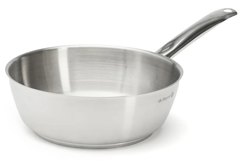 Sauteuse bombée De Buyer Prim'Appety en inox