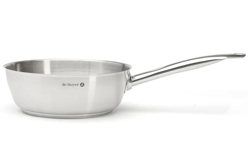 Sauteuse bombée De Buyer Prim'Appety en inox