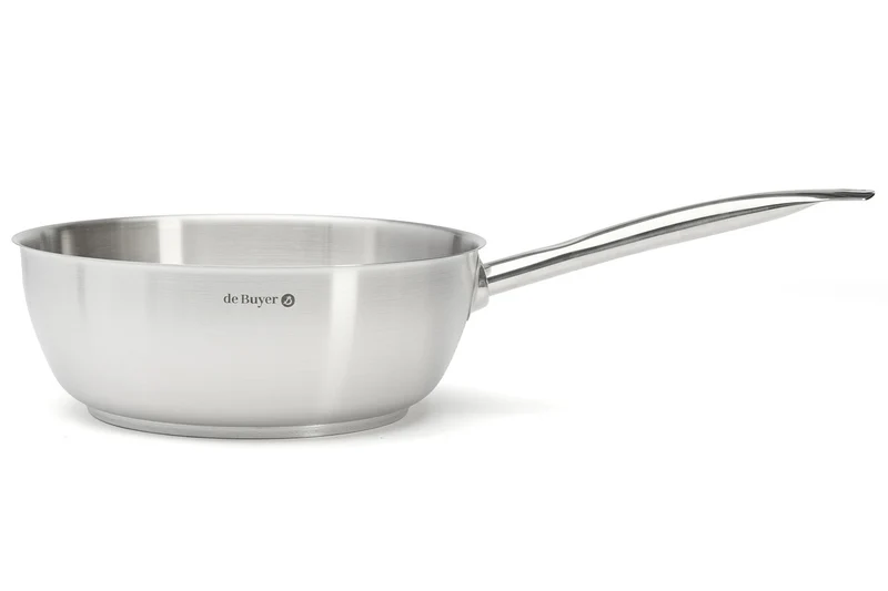 Sauteuse bombée De Buyer Prim'Appety en inox
