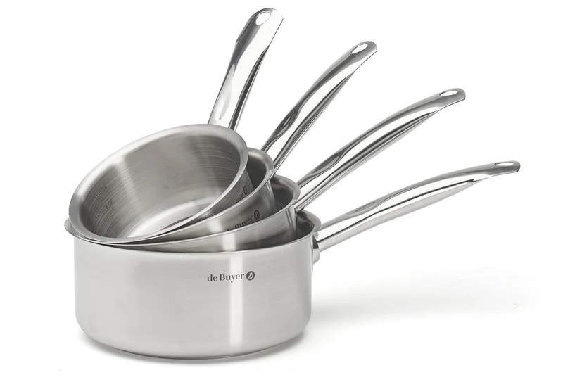 Set de 4 casseroles De Buyer Prim'Appety en inox 14-16-18-20cm