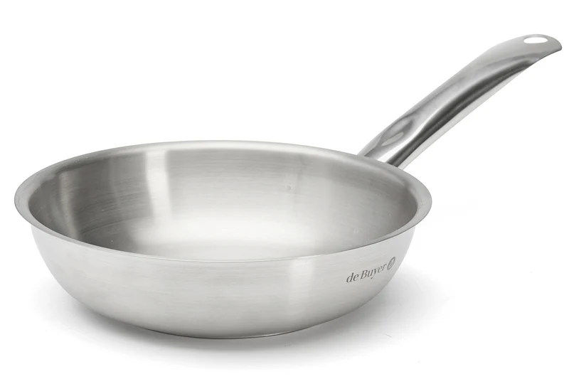 Poêle à frire De Buyer Prim'Appety en inox