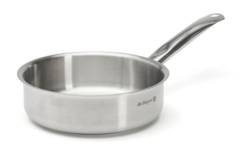 Sauteuse droite De Buyer Prim'Appety en inox