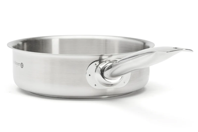 Sauteuse droite De Buyer Prim'Appety en inox