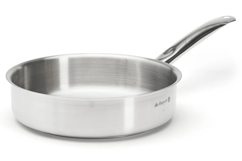 Sauteuse droite De Buyer Prim'Appety en inox