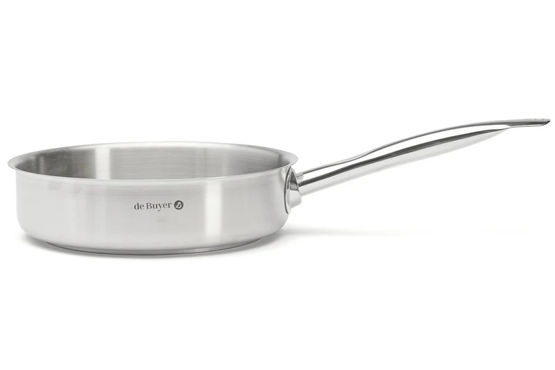 Sauteuse droite De Buyer Prim'Appety en inox