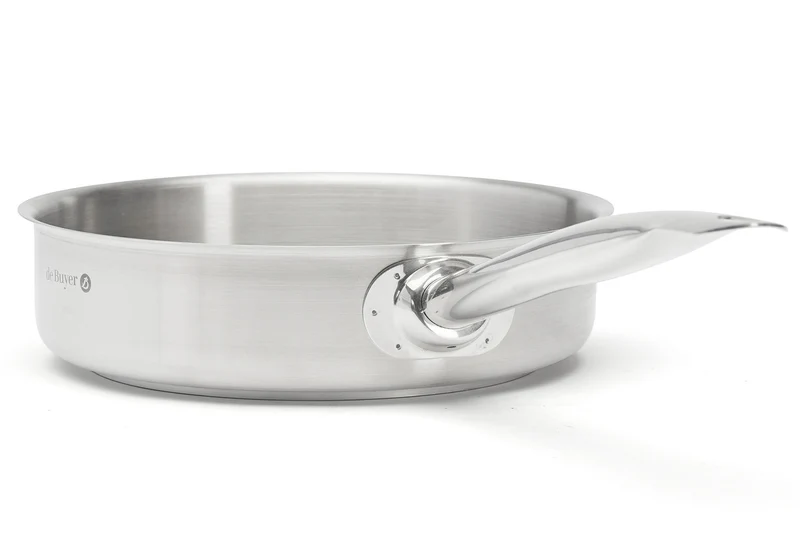 Sauteuse droite De Buyer Prim'Appety en inox
