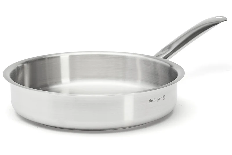 Sauteuse droite De Buyer Prim'Appety en inox