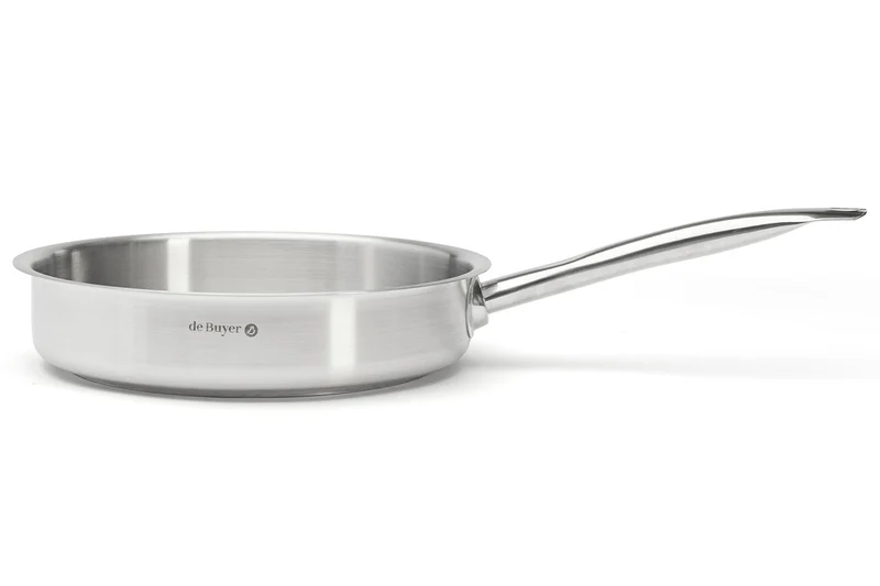 Sauteuse droite De Buyer Prim'Appety en inox