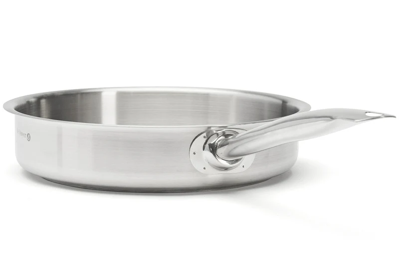 Sauteuse droite De Buyer Prim'Appety en inox