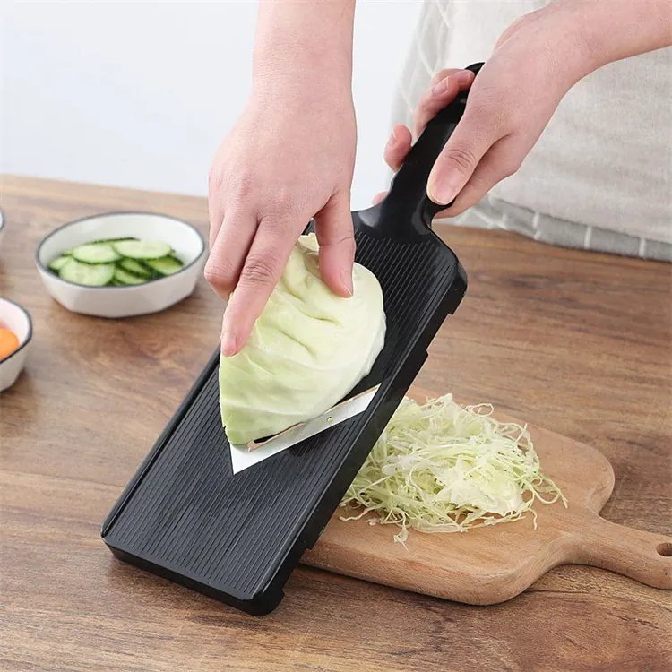 Mandoline à Chou en Acier Inoxydable - Râpe à Légumes avec Grille