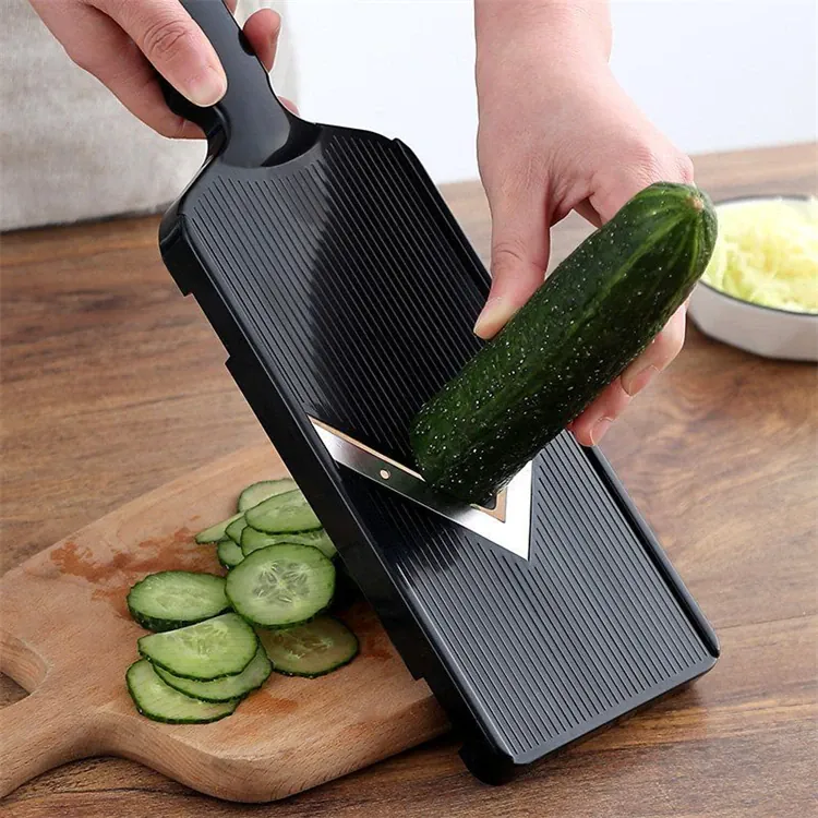 Mandoline à Chou en Acier Inoxydable - Râpe à Légumes avec Grille