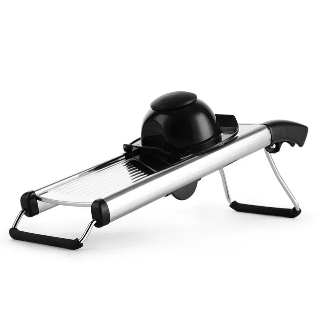 Mandoline Professionnelle Acier Inoxydable 304 — Lames Multiples et Réglables