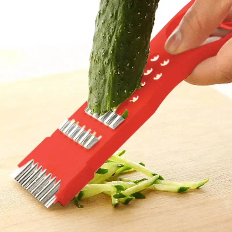 Râpe à Légumes 3 Lames en Acier Inoxydable | Outil de Cuisine Pratique