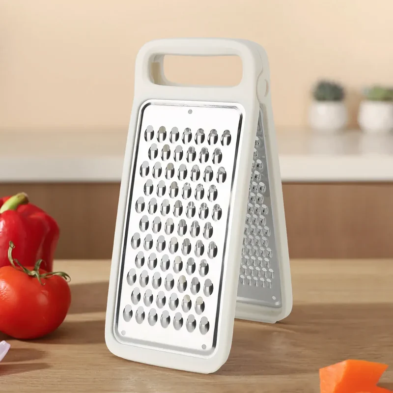 Râpe Double Face Pliable en Acier Inoxydable pour Légumes