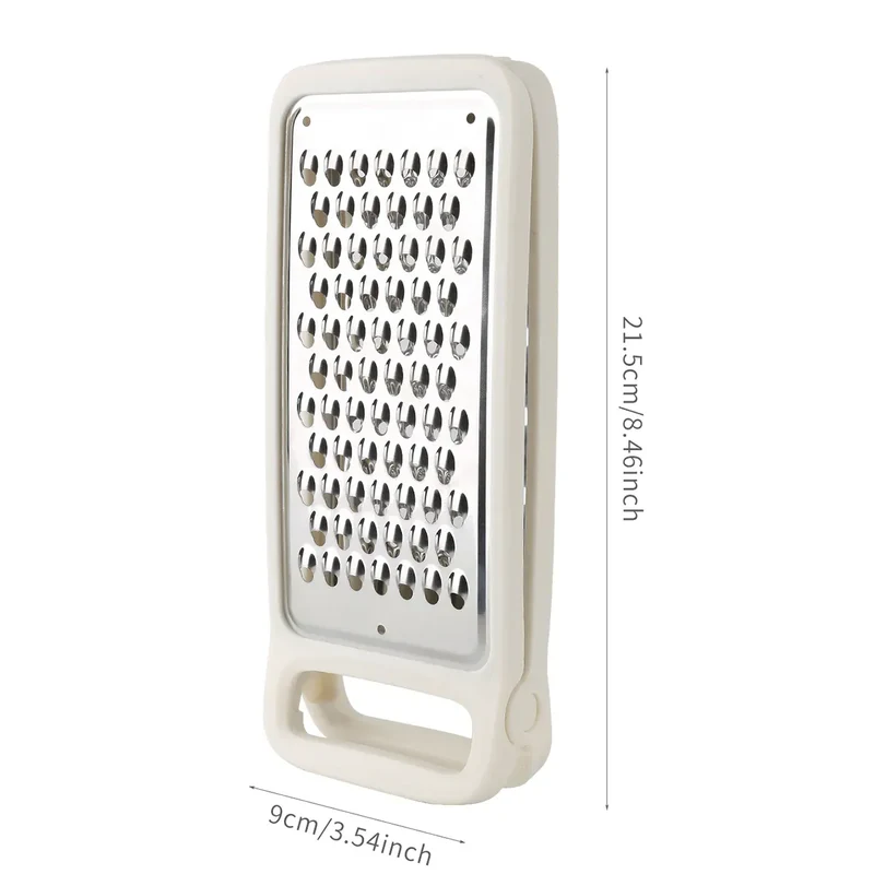 Râpe Double Face Pliable en Acier Inoxydable pour Légumes