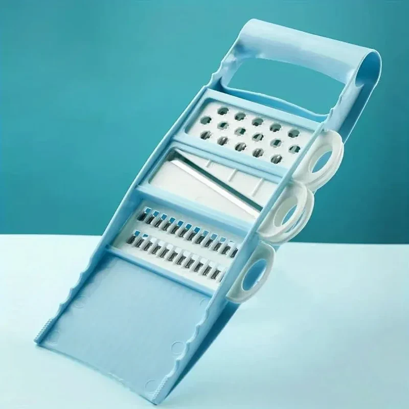 Mandoline Multifonction 5 Lames pour Légumes et Oignons Cutter