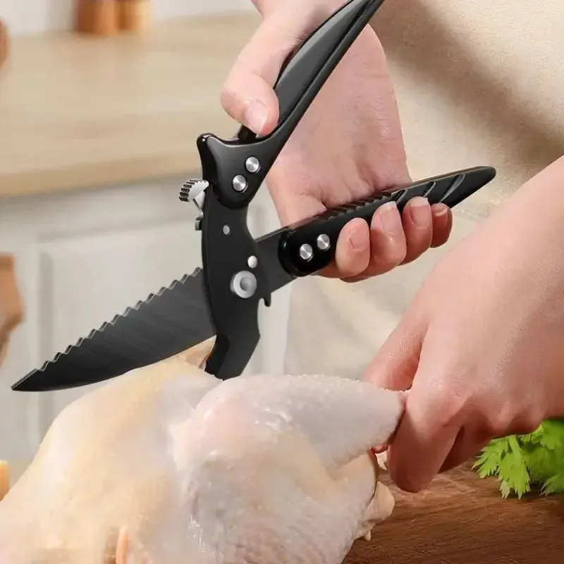 Ciseaux de cuisine en inox pour couper les Os