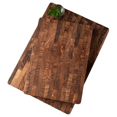 Planche à Découper en Bois de Teck Massif – 2 Tailles (34×22 cm ou 42×30 cm)