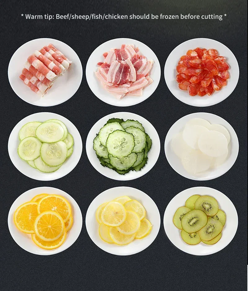 Mandoline Coupe-Légumes Multifonction 4-en-1 — Julienne 3/7 mm