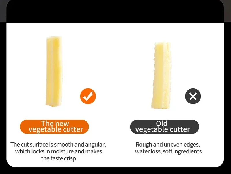 Mandoline Coupe-Légumes Multifonction 4-en-1 — Julienne 3/7 mm