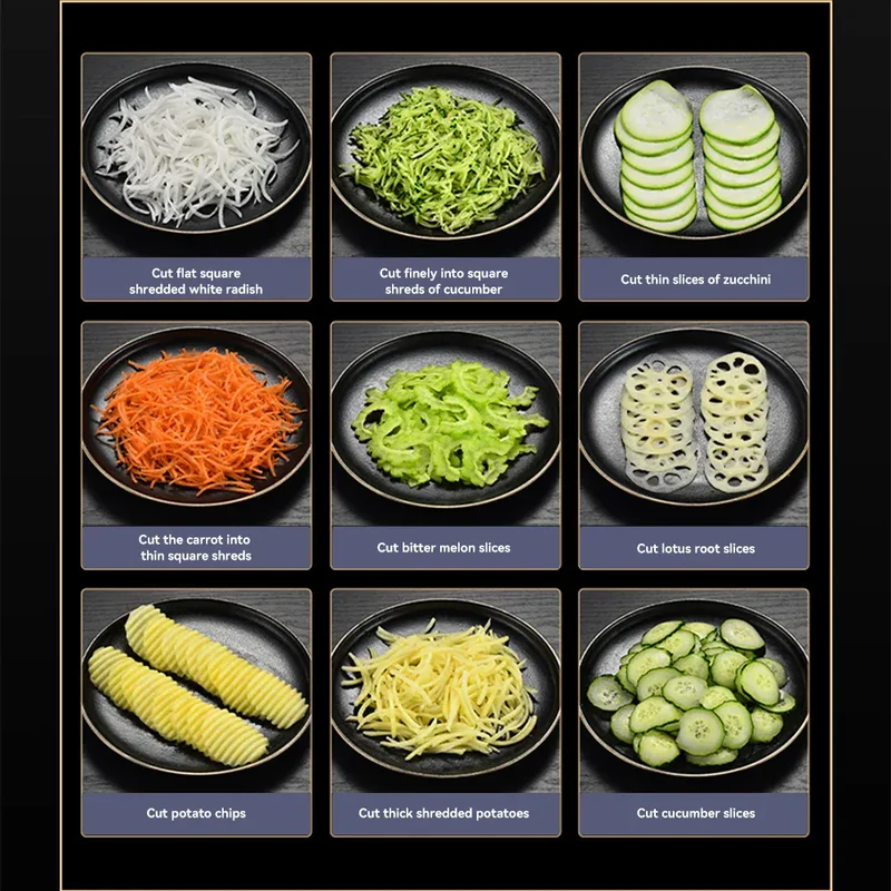 Râpe Manuelle à Lames Multiples pour Légumes et Fromage