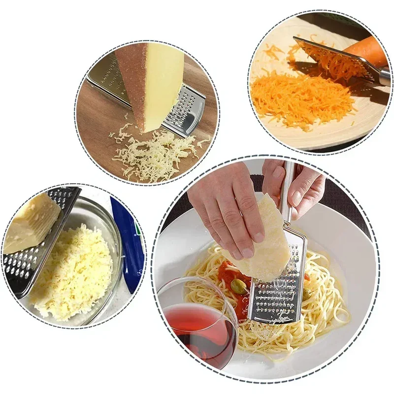 Râpe à Fromage en Acier Inoxydable | Multifonction pour Aliments
