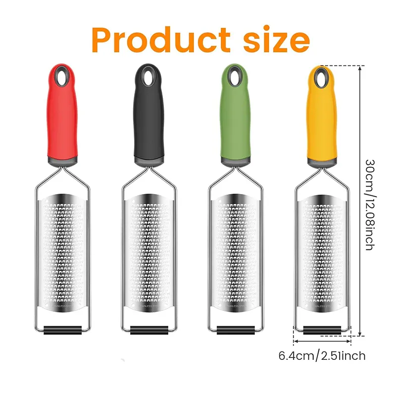 Râpe à Agrumes Inox avec Étui de Protection | Multifonctionnelle