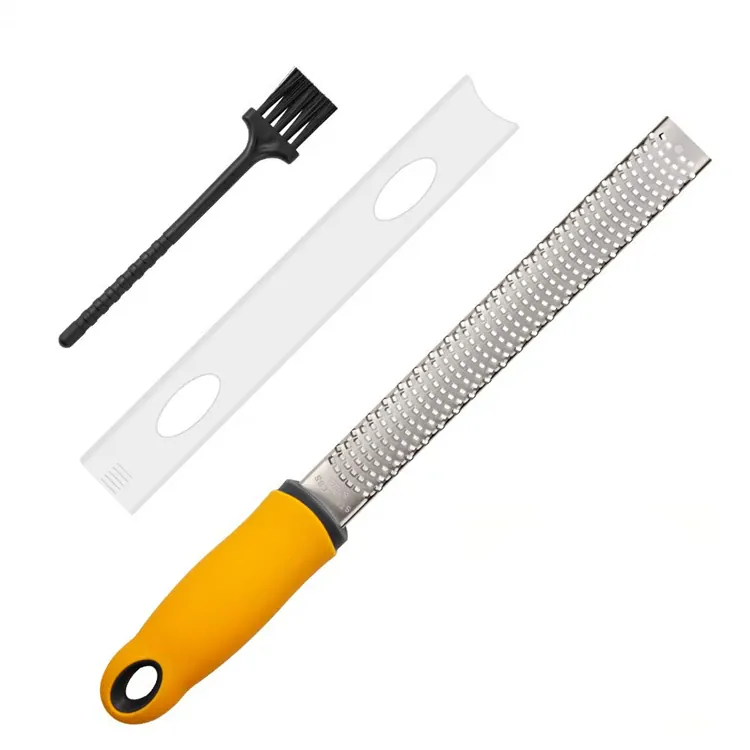 Râpe à Agrumes Inox avec Étui de Protection | Multifonctionnelle