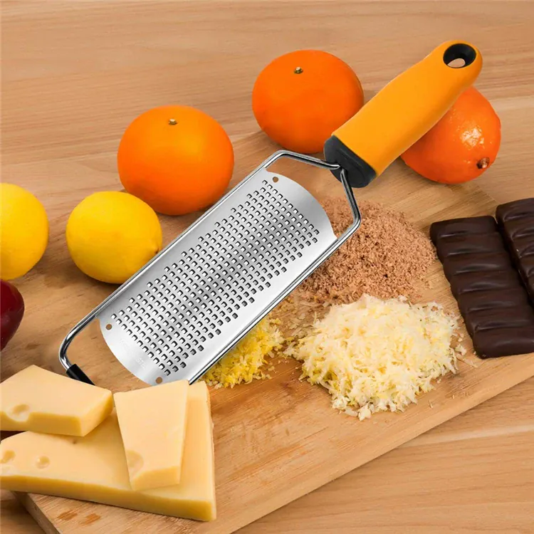 Râpe à Agrumes Inox avec Étui de Protection | Multifonctionnelle