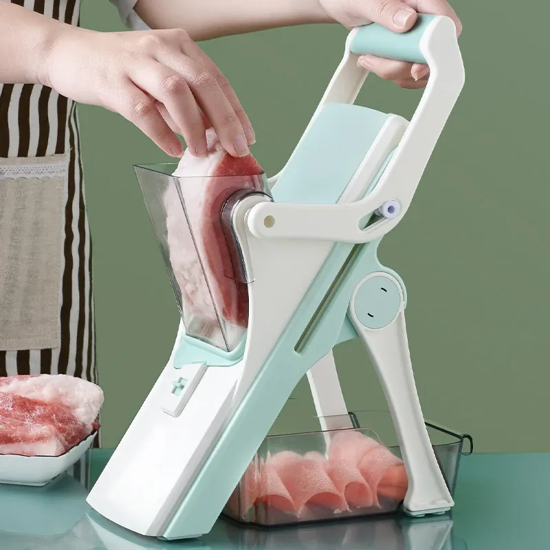 Mandoline Multifonction 5 Lames pour Légumes et Fruits