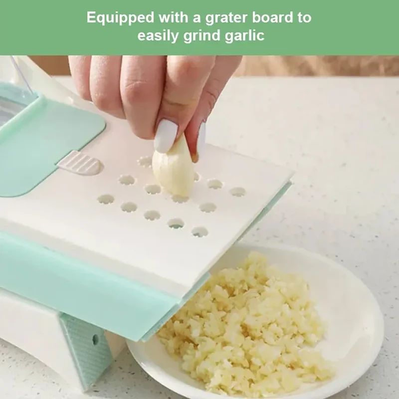 Mandoline Multifonction 5 Lames pour Légumes et Fruits