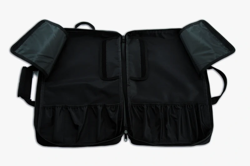 Mochila Porta cuchillos capacidad 9 piezas 330 x 480 x 185 mm