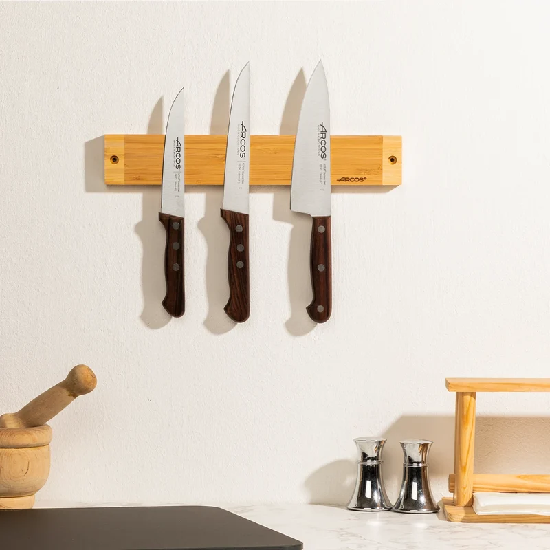 Soporte Magnético Bambú 300 x 45 mm