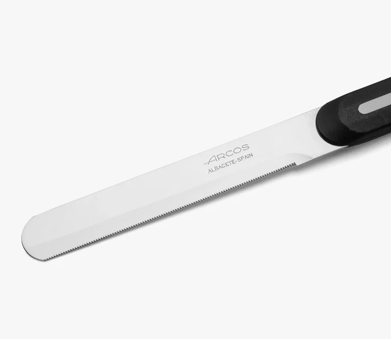 Cuchillo Desayuno Negro-Blanco 100 mm