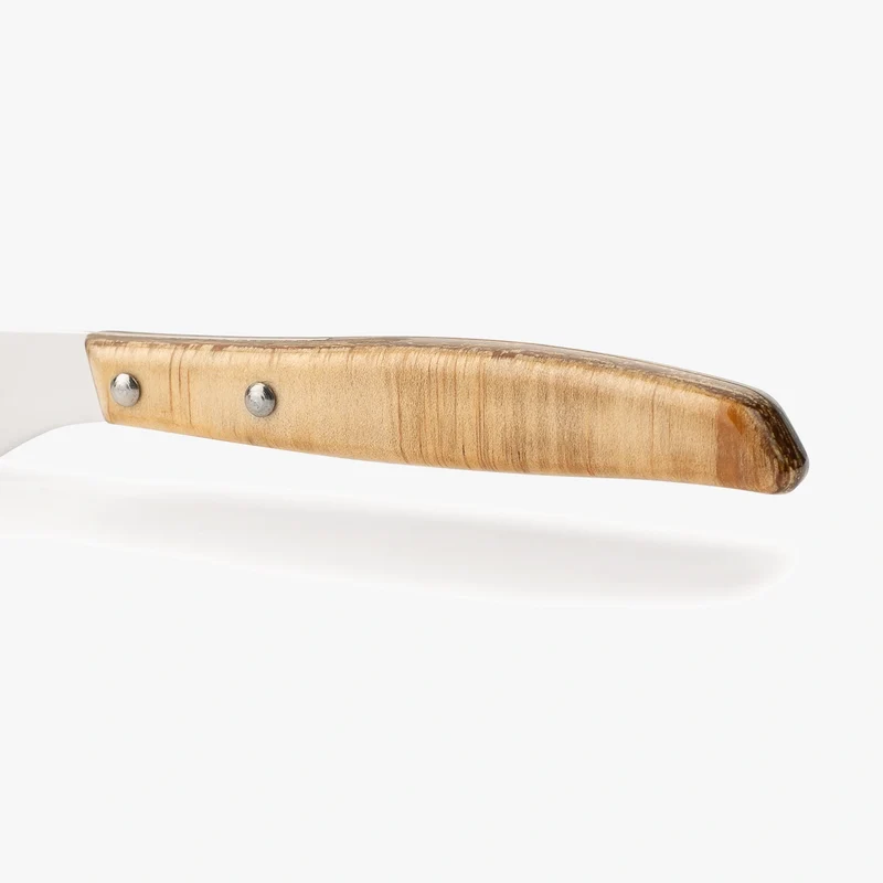 Cuchillo Chuletero Madera de Chopo Comprimida 110 mm