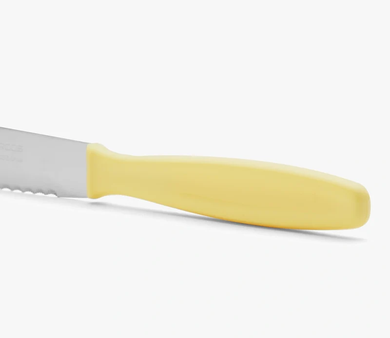 Cuchillo Postre color amarillo Polipropileno 105 mm