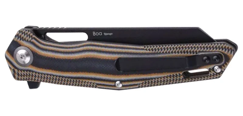 Couteau Boa Noir Shieldon