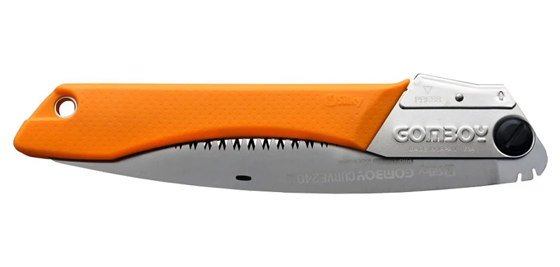 Scie Gomboy Curve pliante Orange Silky