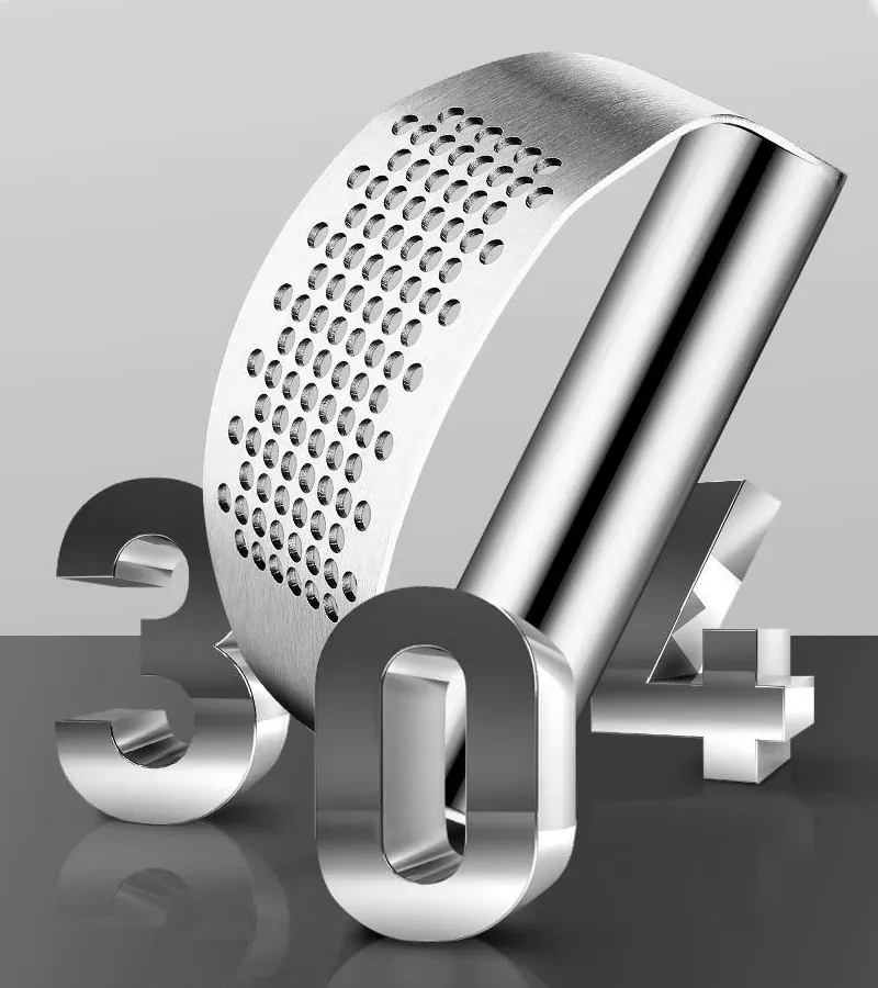 Presse-Ail Inox Manuel avec Éplucheur | Outil de Cuisine Pratique