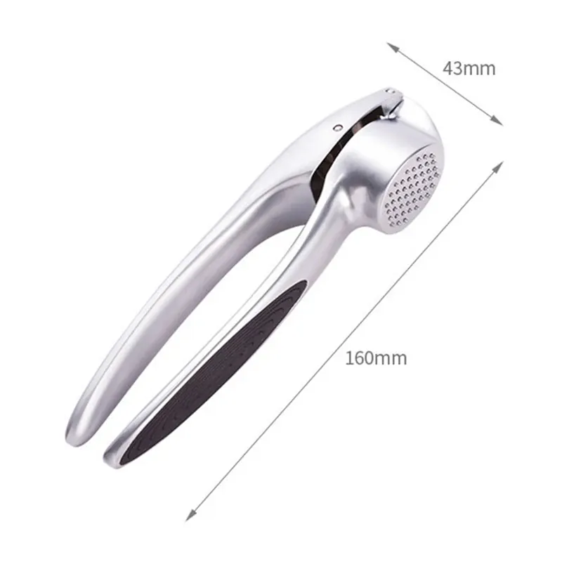 Presse-Ail Zinc Manuel Ergonomique avec Poignée Souple