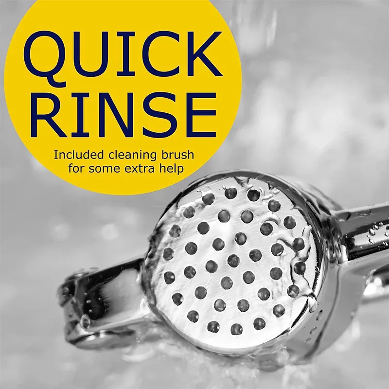 Presse-Ail Inox Manuel Écologique et Facile à Nettoyer
