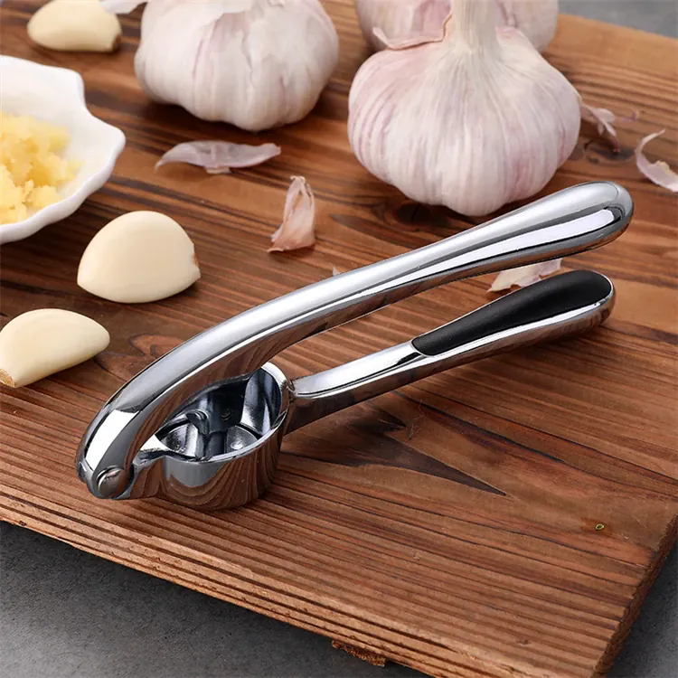 Presse-Ail Inox Manuel Écologique et Facile à Nettoyer