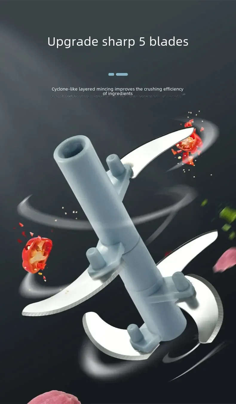 Presse-Ail Manuel Inox avec Cutter Multifonction 3 Pièces