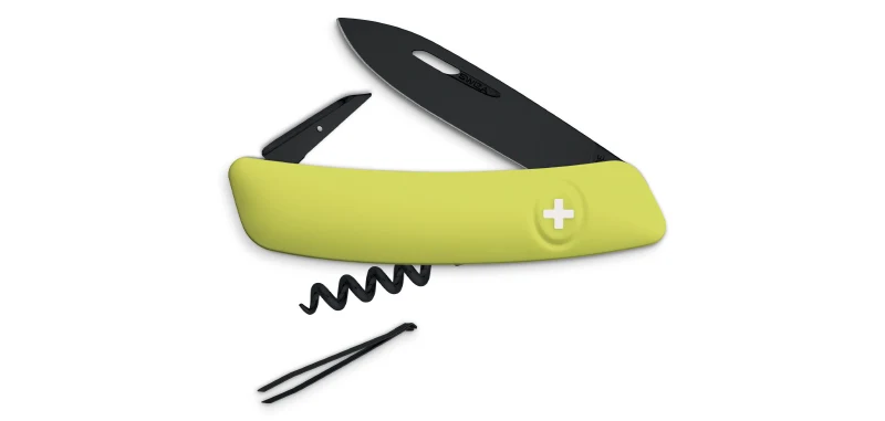 Couteau Suisse D01 Allblack Mousse Swiza