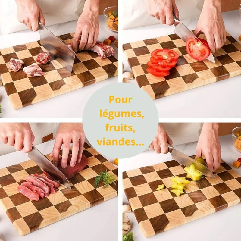 Planche à découper rustique｜Librecook™
