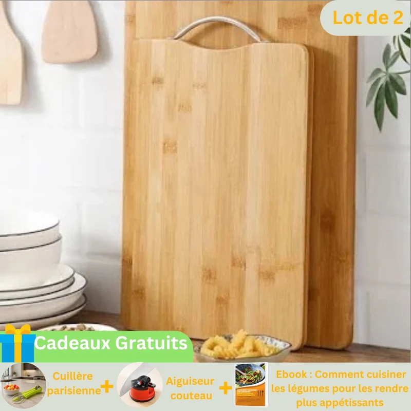 Planche à découper en bois｜Librecook™