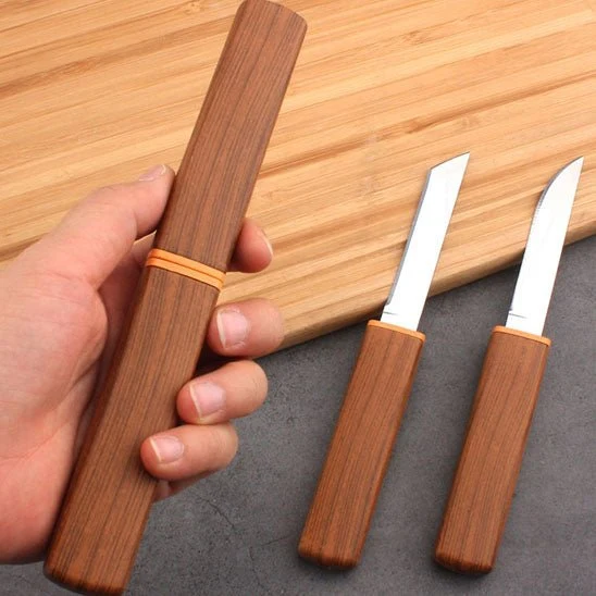 Couteau cuisine - Deux couteaux en Un｜Librecook™