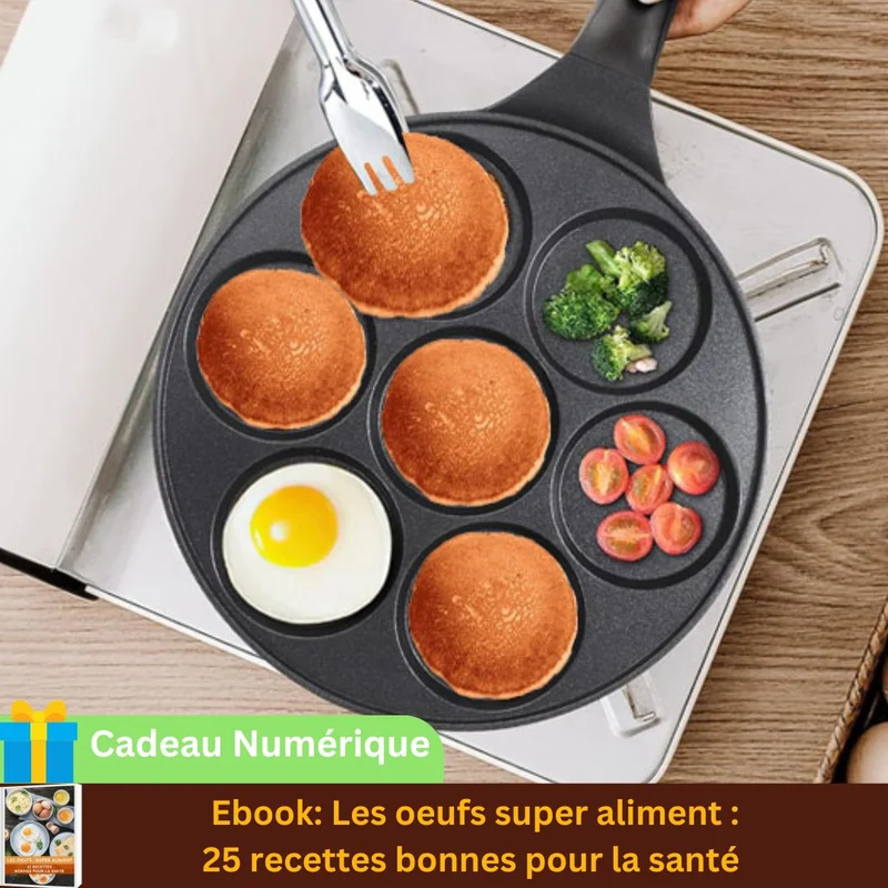 Crepiere 7 compartiments｜Librecook™
