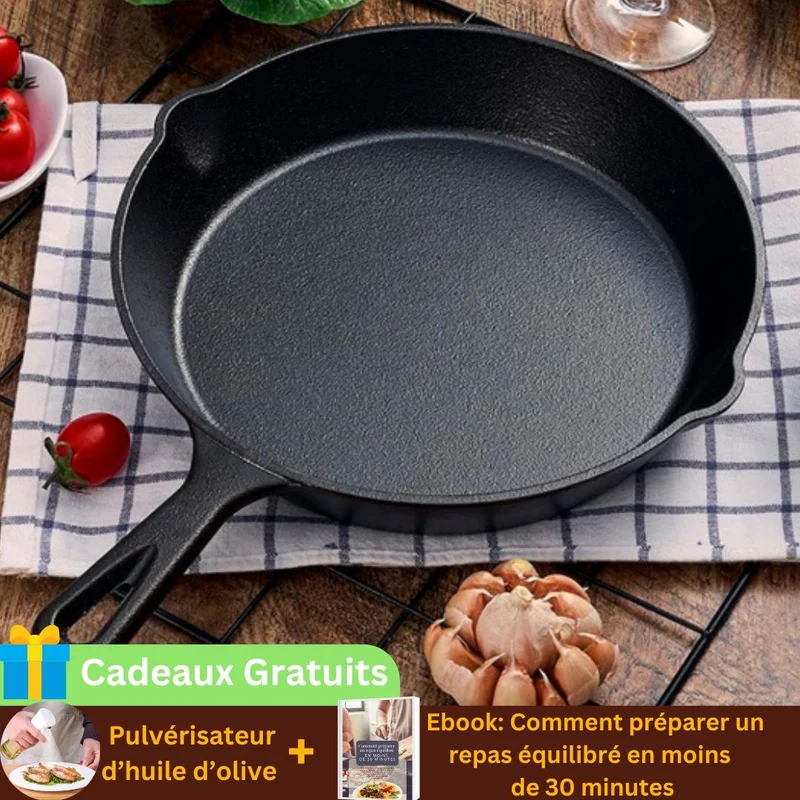 Poêle en fonte｜Librecook™